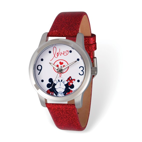 Girls minnie 2025 mouse watch